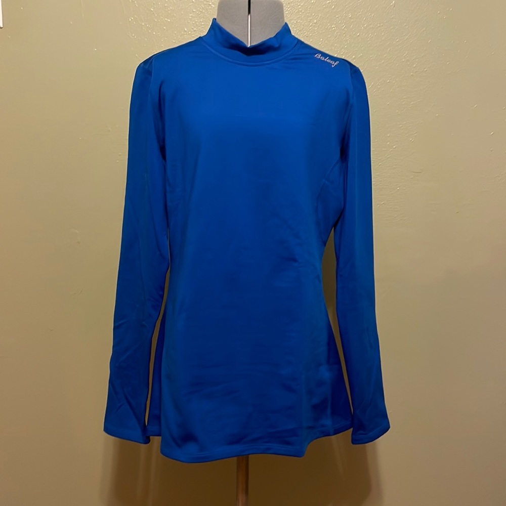 BALEAF Women’s Fleece Thermal Mock Neck Long Sleeve Workout Top